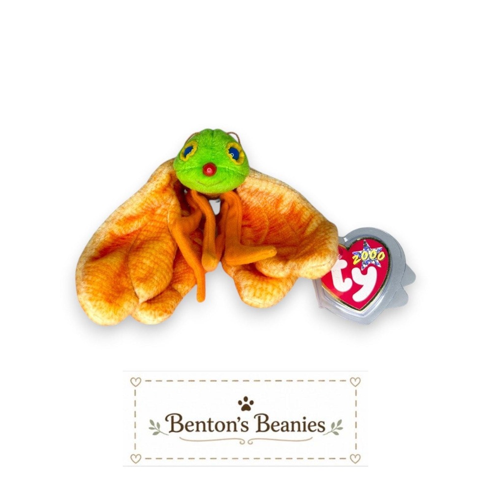 Glow the Firefly Ty Beanie Baby | Summer Night Spark ✨ | Mint Heart Tag ⭐